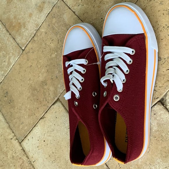 FSU Florida State seminoles bag & Dept 222 red sneakers -  8 - Picture 8 of 11